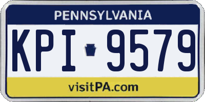 PA license plate KPI9579