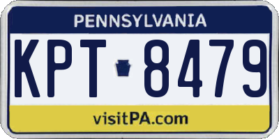 PA license plate KPT8479