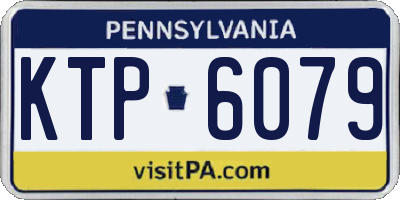 PA license plate KTP6079