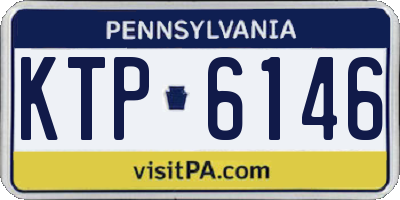 PA license plate KTP6146