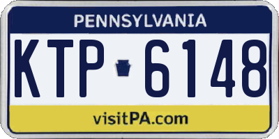 PA license plate KTP6148