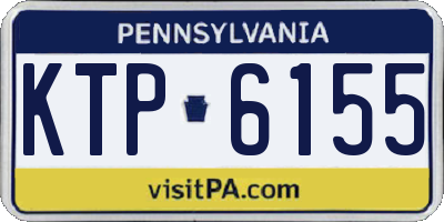 PA license plate KTP6155