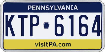 PA license plate KTP6164