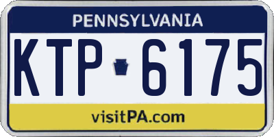 PA license plate KTP6175