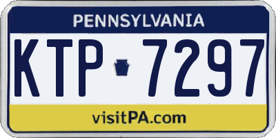 PA license plate KTP7297