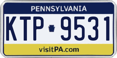 PA license plate KTP9531