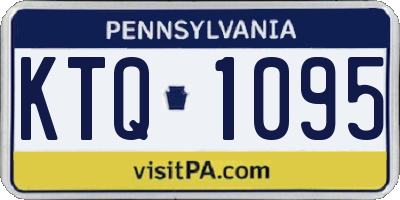 PA license plate KTQ1095