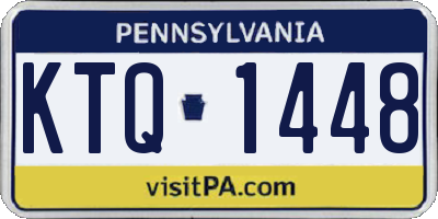 PA license plate KTQ1448