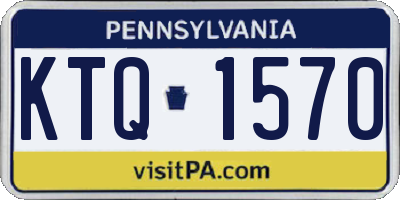 PA license plate KTQ1570