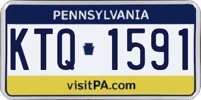 PA license plate KTQ1591