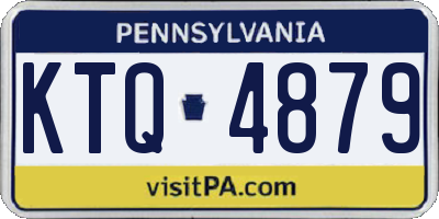 PA license plate KTQ4879