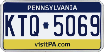 PA license plate KTQ5069