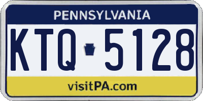 PA license plate KTQ5128