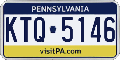 PA license plate KTQ5146