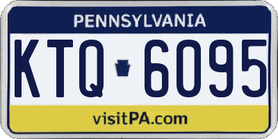 PA license plate KTQ6095