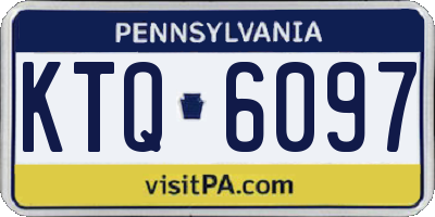 PA license plate KTQ6097