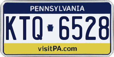 PA license plate KTQ6528