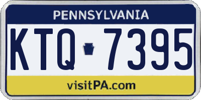 PA license plate KTQ7395