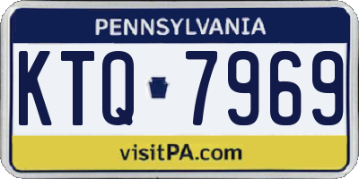 PA license plate KTQ7969