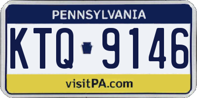 PA license plate KTQ9146