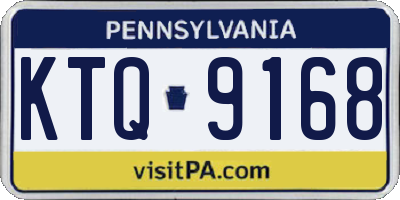 PA license plate KTQ9168