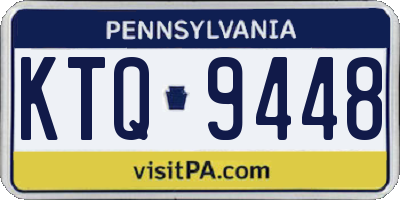 PA license plate KTQ9448