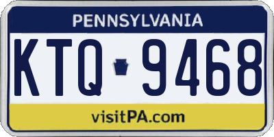 PA license plate KTQ9468