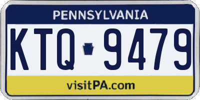 PA license plate KTQ9479