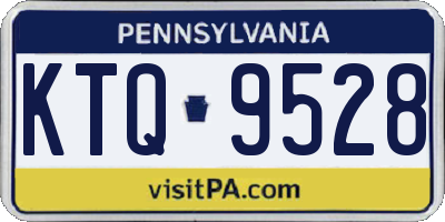 PA license plate KTQ9528