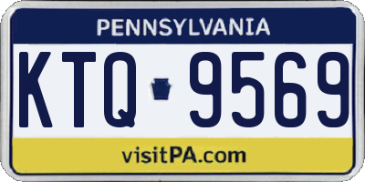 PA license plate KTQ9569