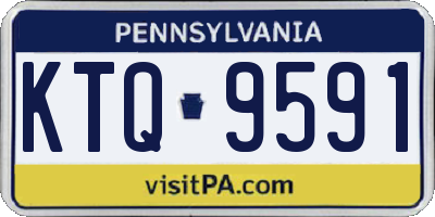 PA license plate KTQ9591