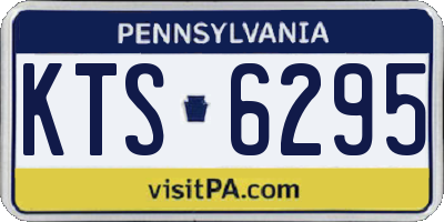 PA license plate KTS6295
