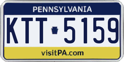PA license plate KTT5159