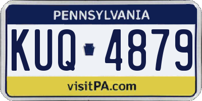 PA license plate KUQ4879