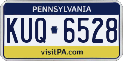 PA license plate KUQ6528