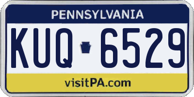 PA license plate KUQ6529