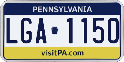PA license plate LGA1150