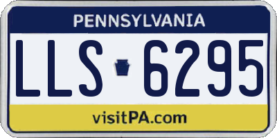 PA license plate LLS6295