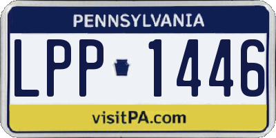 PA license plate LPP1446