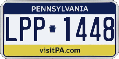 PA license plate LPP1448
