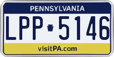 PA license plate LPP5146