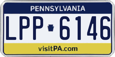 PA license plate LPP6146