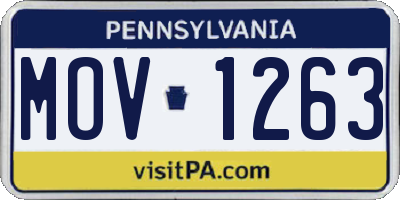 PA license plate MOV1263