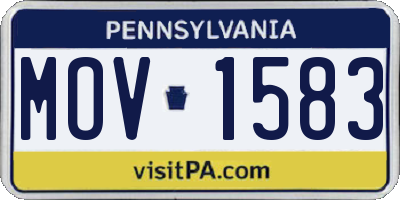 PA license plate MOV1583