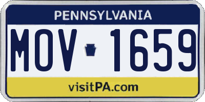 PA license plate MOV1659