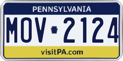 PA license plate MOV2124