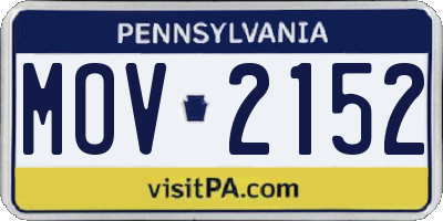 PA license plate MOV2152