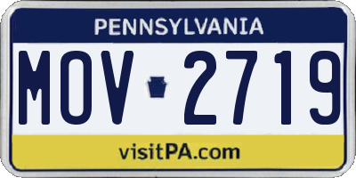 PA license plate MOV2719