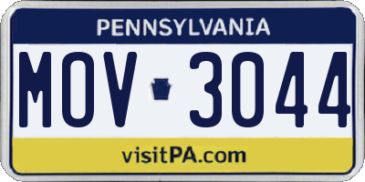 PA license plate MOV3044