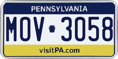 PA license plate MOV3058